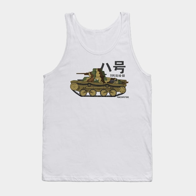 Type 95 Ha-Go. Tank Top by Panzerpicture